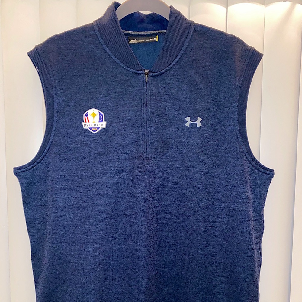 Ryder Cup Men's UA Squad Coach's Sleeveless ¼ Zip